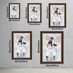 Cam Newton Celebrity Sports Art Poster School Dining Room Decoration 1 Canvas Wall Art Poster Decor Gift