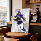 Dalvin Cook Celebrity Sports Art Poster School Dining Room Decoration 3 Canvas Wall Art Poster Decor Gift