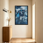Cam Newton Sports Celebrity Art Deco Poster 2 Canvas Wall Art Poster Decor Gift