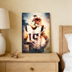 Chris Hogan Art Sports Decorative Poster School Dormitory 9 Canvas Wall Art Poster Decor Gift