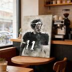 Carson Wentz Sports Celebrity Art Deco Poster 1 Canvas Wall Art Poster Decor Gift