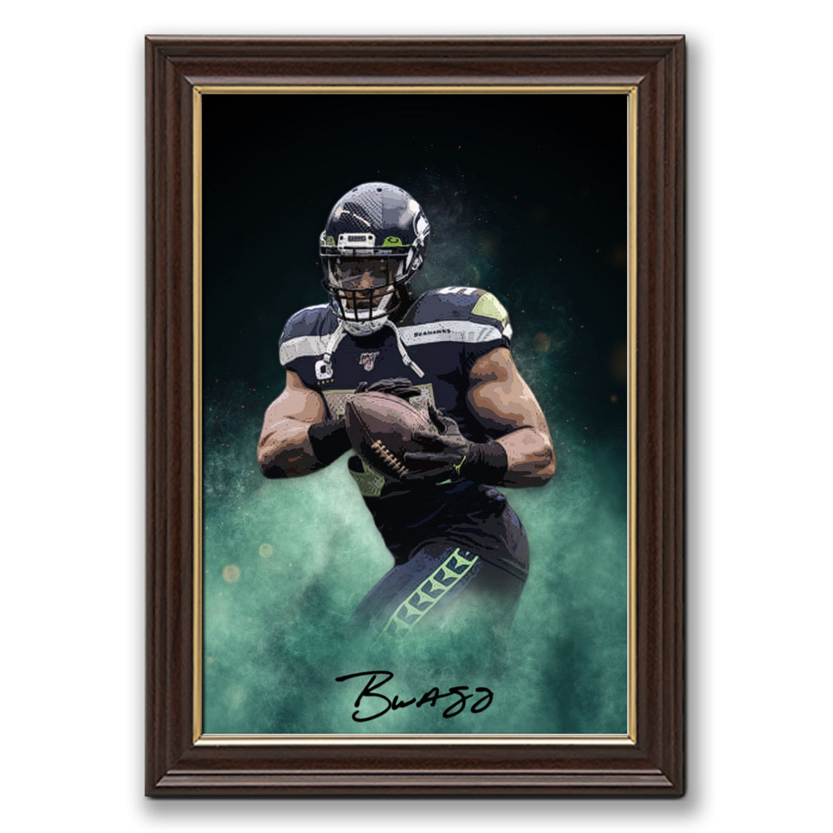Bobby Wagner Celebrity Sports Art Poster School Dining Room Decoration 4 Canvas Wall Art Poster Decor Gift