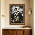 Cameron Jordan Celebrity Sports Art Poster School Dining Room Decoration 1 Canvas Wall Art Poster Decor Gift