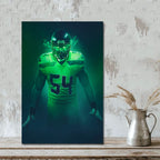 Bobby Wagner Art Sports Decorative Poster School Dormitory 6 Canvas Wall Art Poster Decor Gift
