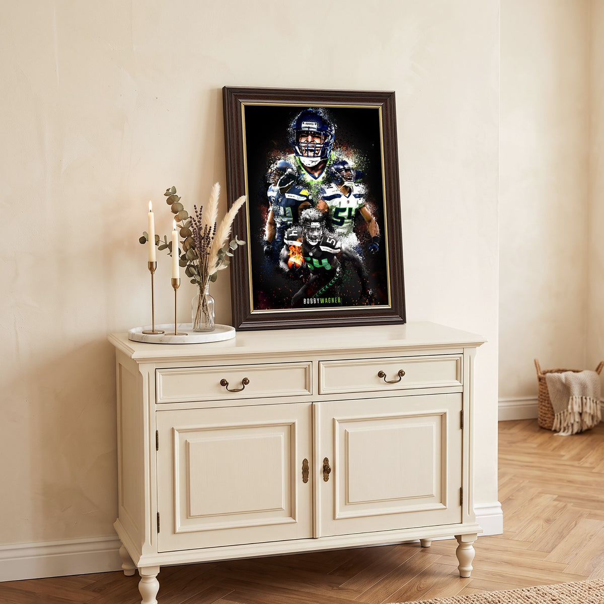 Bobby Wagner Celebrity Sports Art Poster School Dining Room Decoration 9 Canvas Wall Art Poster Decor Gift