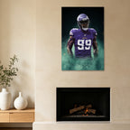 Danielle Hunter Celebrity Sports Art Poster School Dining Room Decoration 7 Canvas Wall Art Poster Decor Gift
