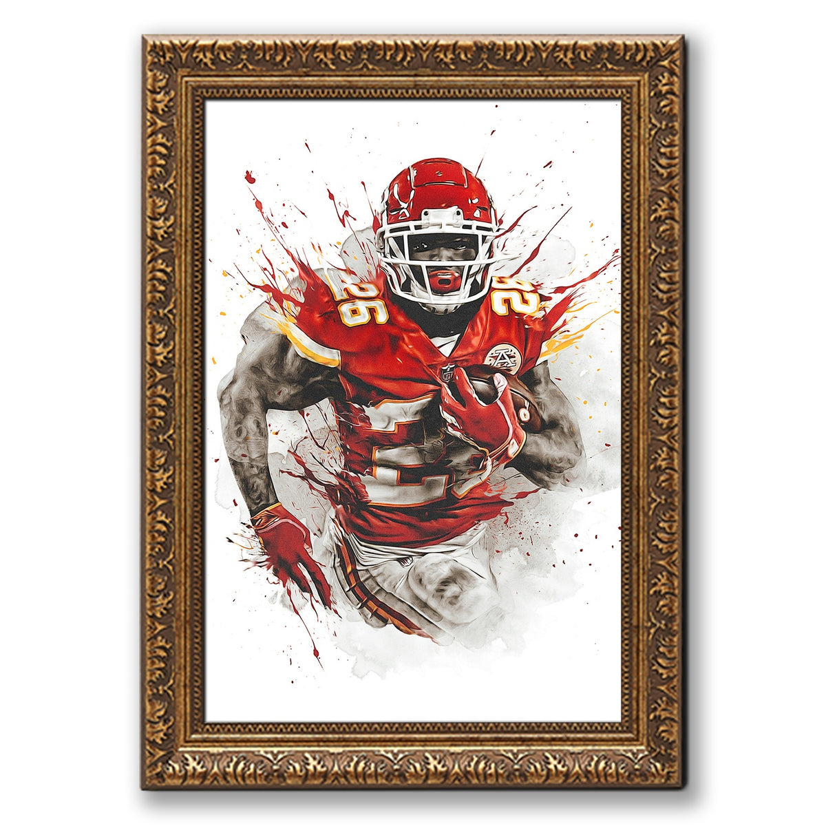 Damien Williams Art Sports Decorative Poster School Dormitory 8 Canvas Wall Art Poster Decor Gift