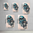 Carson Wentz Art Sports Decorative Poster School Dormitory 3 Canvas Wall Art Poster Decor Gift