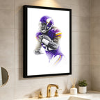 Dalvin Cook Art Sports Decorative Poster School Dormitory 9 Canvas Wall Art Poster Decor Gift