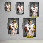 Ben Roethlisberger Celebrity Sports Art Poster School Dining Room Decoration 7 Canvas Wall Art Poster Decor Gift