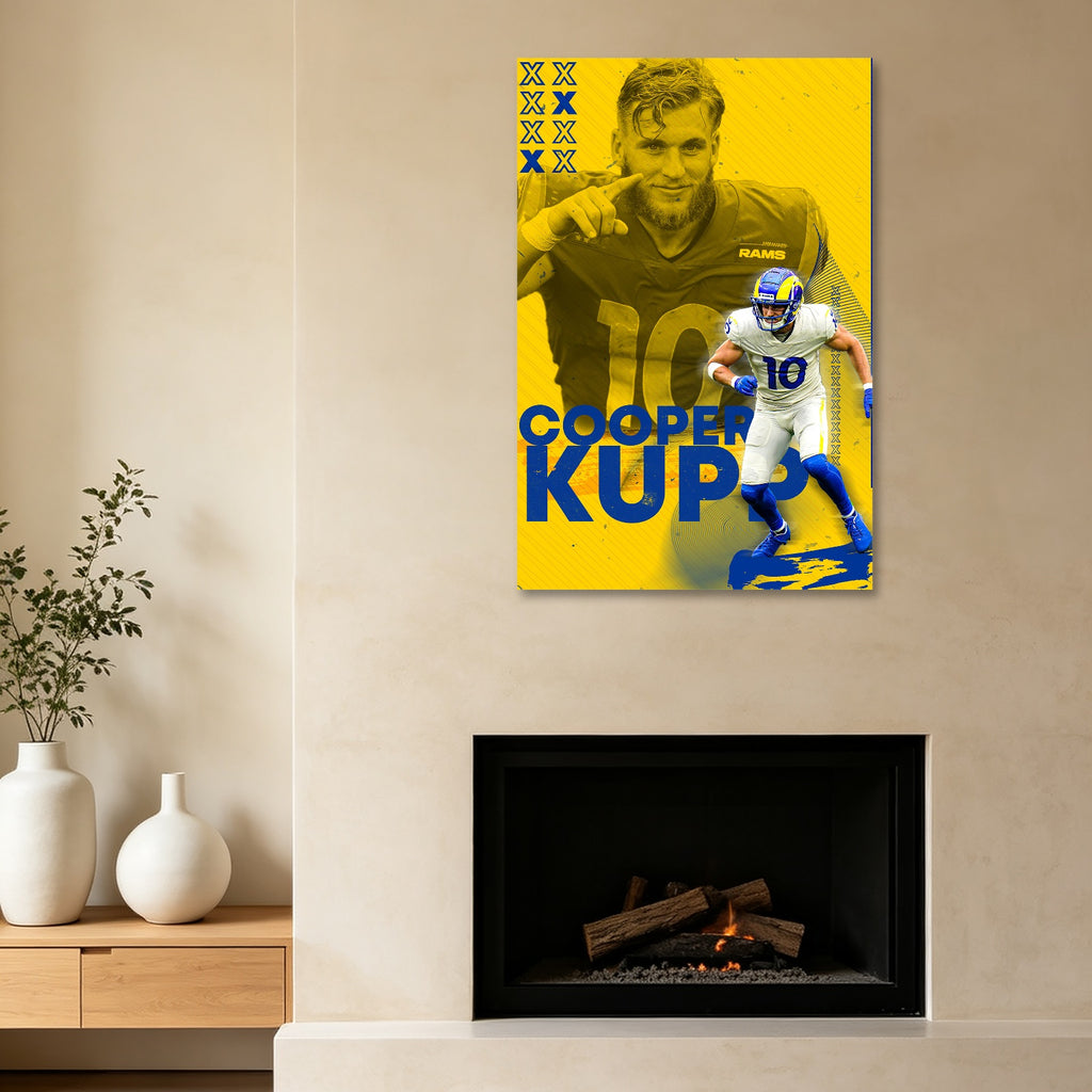 Cooper Kupp Sports Decoration Poster 4 Canvas Wall Art Poster Decor Gift