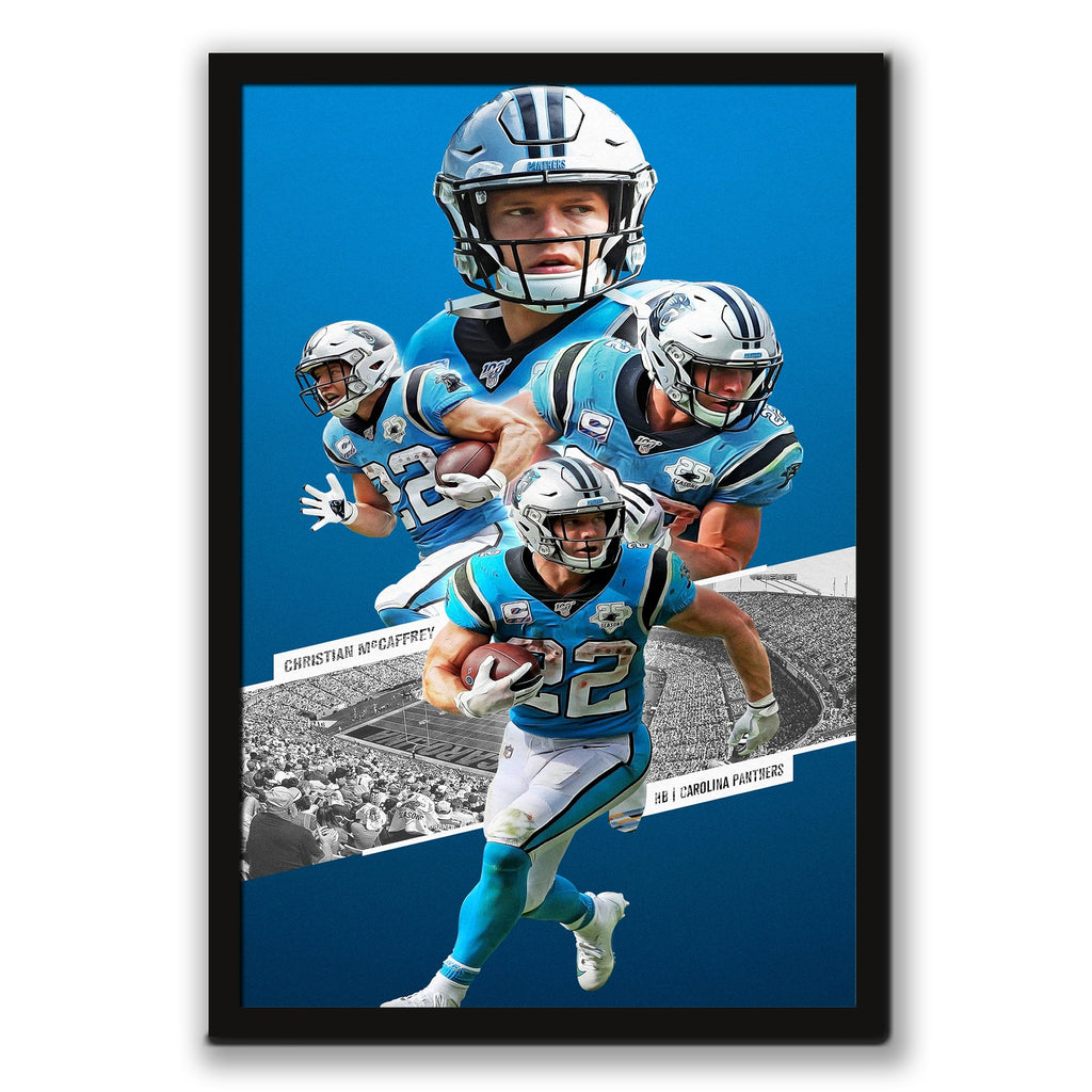 Christian McCaffrey Celebrity Sports Art Poster School Dining Room Decoration 0 Canvas Wall Art Poster Decor Gift