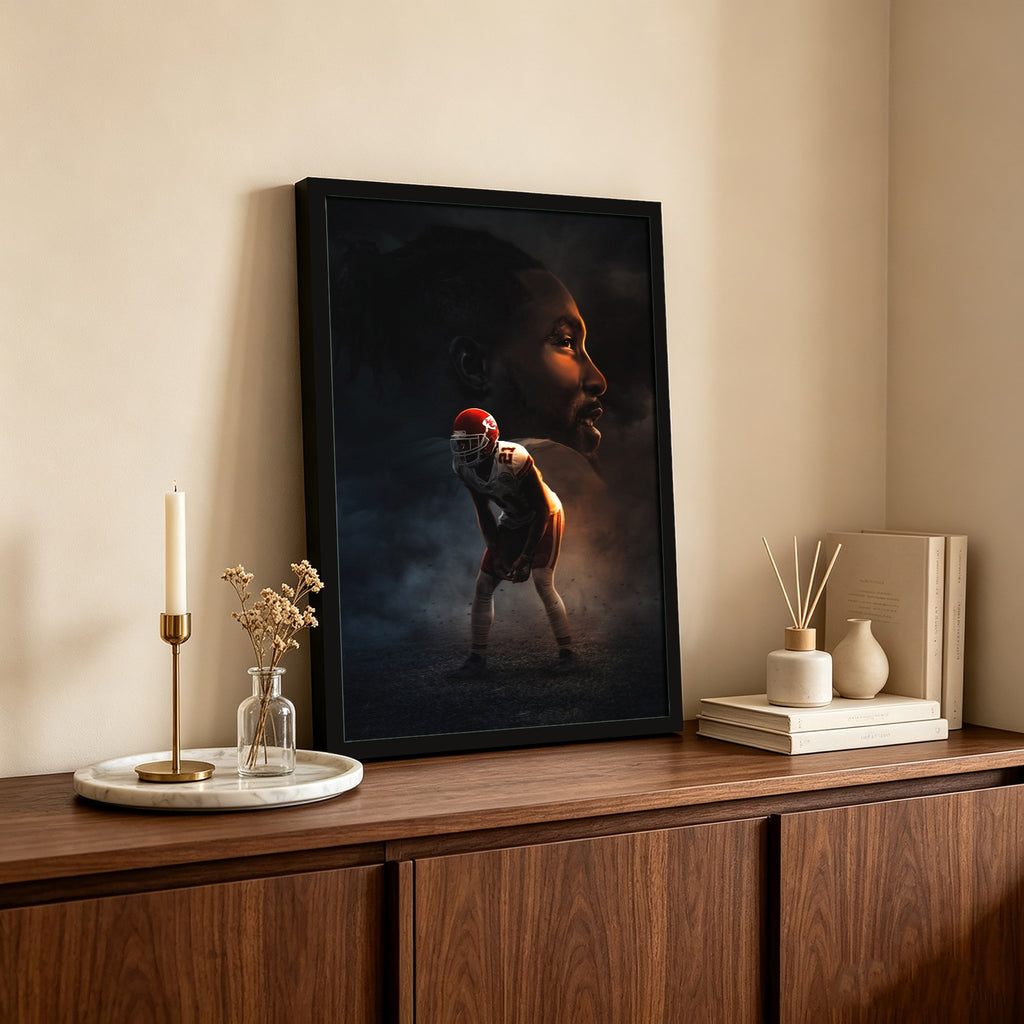 Bashaud Breeland Art Sports Decorative Poster School Dormitory 2 Canvas Wall Art Poster Decor Gift
