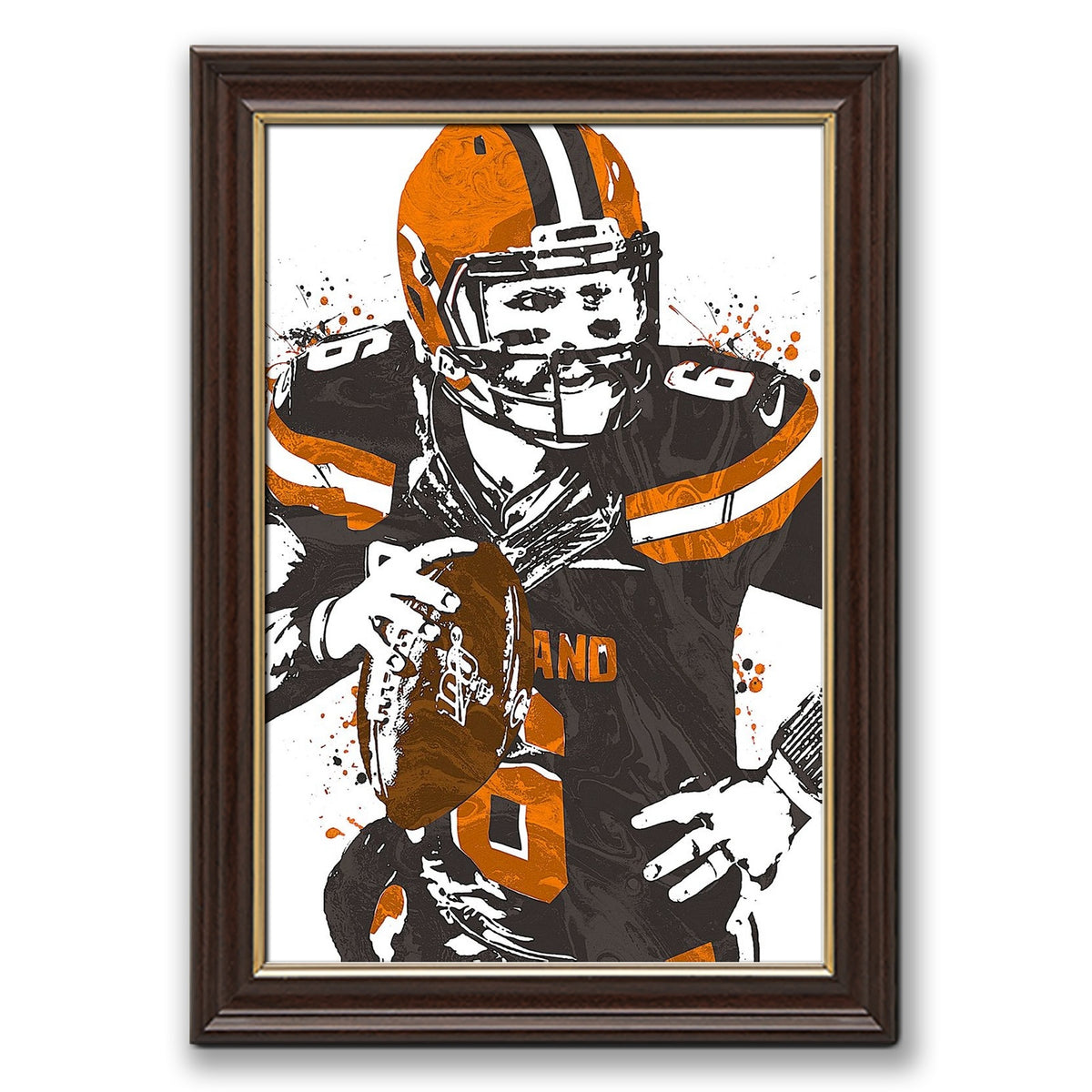 Baker Mayfield Art Poster 1 Canvas Wall Art Poster Decor Gift