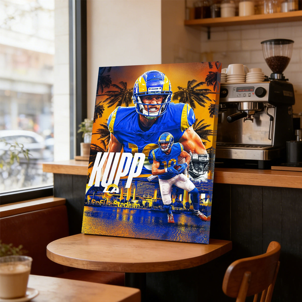 Cooper Kupp Sports Decoration Poster 2 Canvas Wall Art Poster Decor Gift