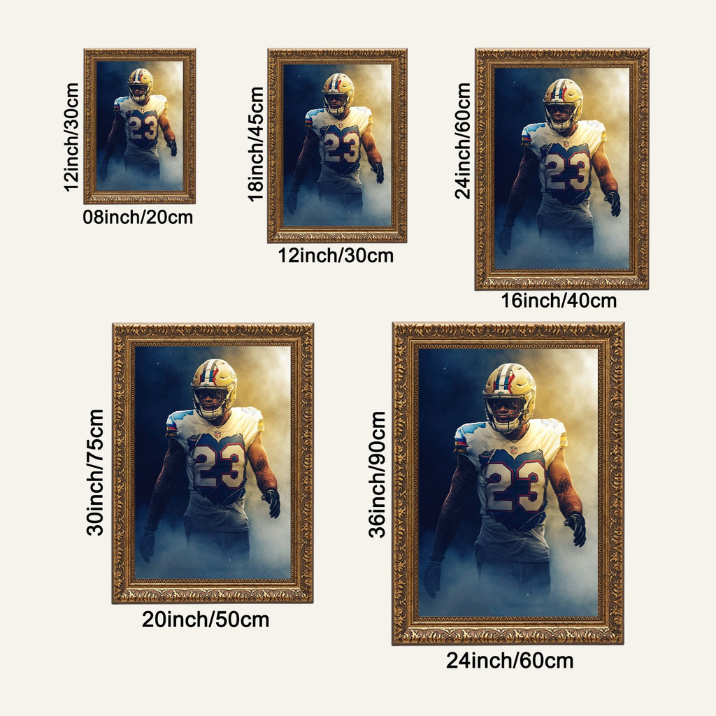 Chauncey Gardner Johnson Art Sports Decorative Poster School Dormitory 1 Canvas Wall Art Poster Decor Gift