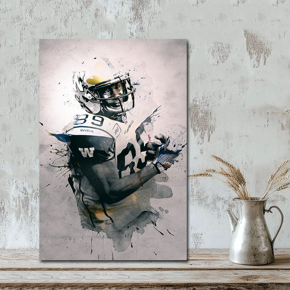 Clarence Denmark Art Sports Decorative Poster School Dormitory 7 Canvas Wall Art Poster Decor Gift