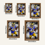 Brandin Cooks Art Sports Decorative Poster School Dormitory 5 Canvas Wall Art Poster Decor Gift