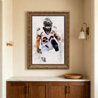 Brian Dawkins Art Poster 7 Canvas Wall Art Poster Decor Gift