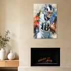 Cooper Kupp Celebrity Sports Art Poster School Dining Room Decoration 8 Canvas Wall Art Poster Decor Gift