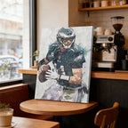 Carson Wentz Celebrity Sports Art Poster School Dining Room Decoration 8 Canvas Wall Art Poster Decor Gift