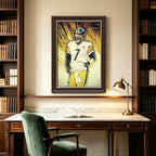 Ben Roethlisberger Celebrity Sports Art Poster School Dining Room Decoration 5 Canvas Wall Art Poster Decor Gift
