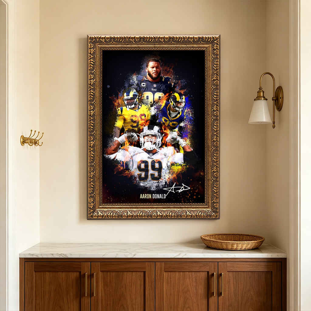 Bobby Wagner Celebrity Sports Art Poster School Dining Room Decoration 2 Canvas Wall Art Poster Decor Gift