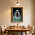 Cam Newton Celebrity Sports Art Poster School Dining Room Decoration 4 Canvas Wall Art Poster Decor Gift