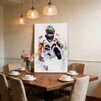 Brian Dawkins Art Poster 7 Canvas Wall Art Poster Decor Gift