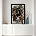 Brian Dawkins Art Poster 8 Canvas Wall Art Poster Decor Gift