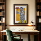 Ben Roethlisberger Sports Celebrity Art Deco Poster 1 Canvas Wall Art Poster Decor Gift