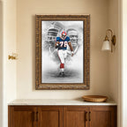Bruce Smith Celebrity Sports Art Poster School Dining Room Decoration 0 Canvas Wall Art Poster Decor Gift
