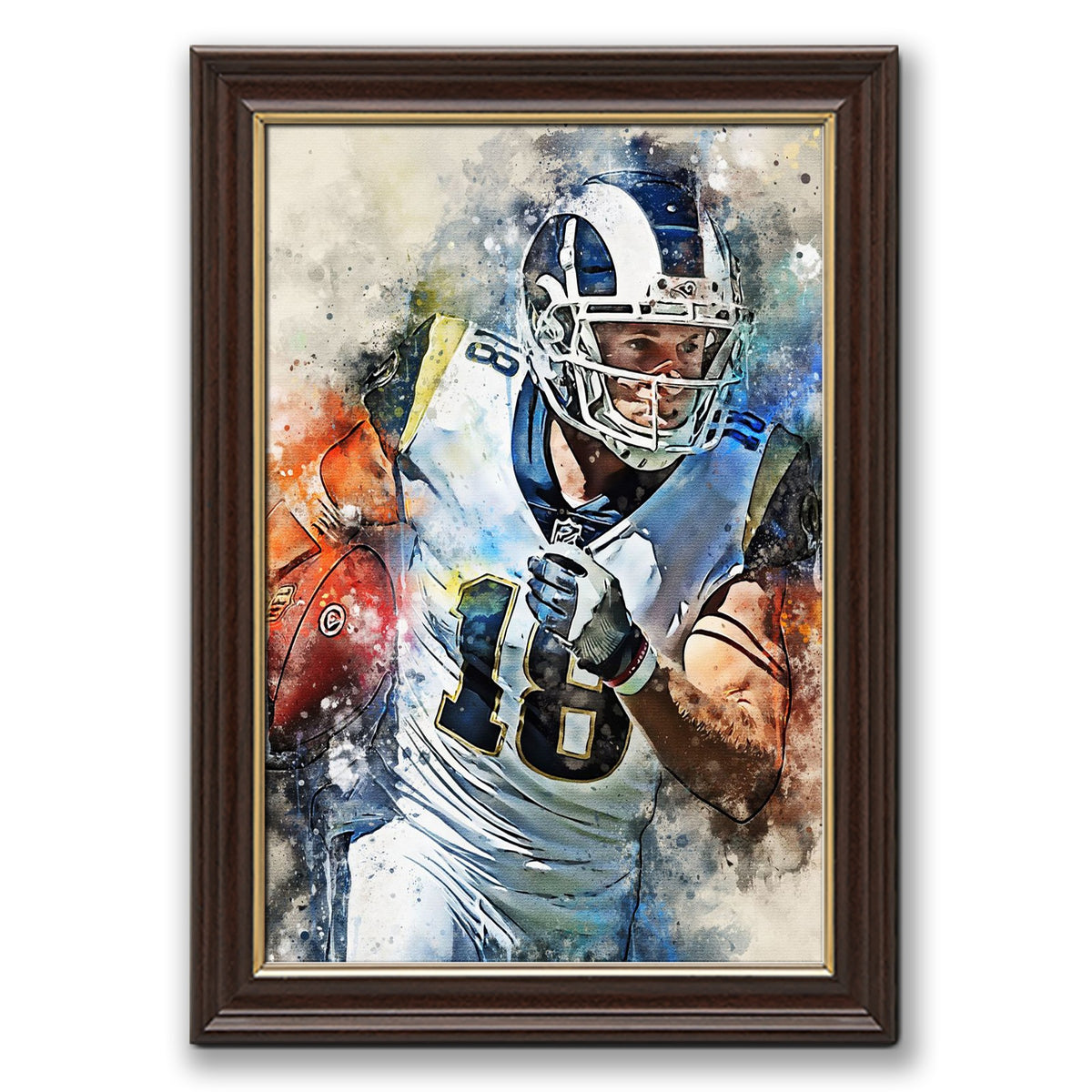 Cooper Kupp Celebrity Sports Art Poster School Dining Room Decoration 8 Canvas Wall Art Poster Decor Gift
