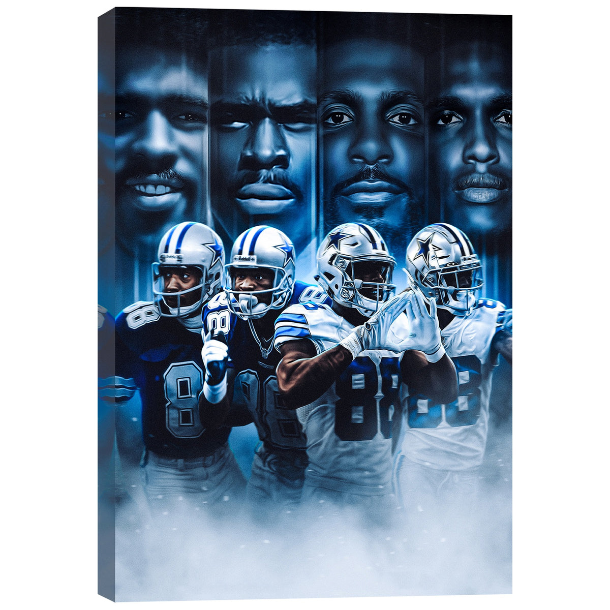 CeeDee Lamb Art Sports Decorative Poster School Dormitory 6 Canvas Wall Art Poster Decor Gift