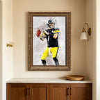 Ben Roethlisberger Celebrity Sports Art Poster School Dining Room Decoration 8 Canvas Wall Art Poster Decor Gift
