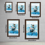 Cam Newton Sports Celebrity Art Deco Poster 4 Canvas Wall Art Poster Decor Gift