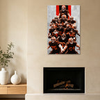 Baker Mayfield Sports Celebrity Art Deco Poster 9 Canvas Wall Art Poster Decor Gift