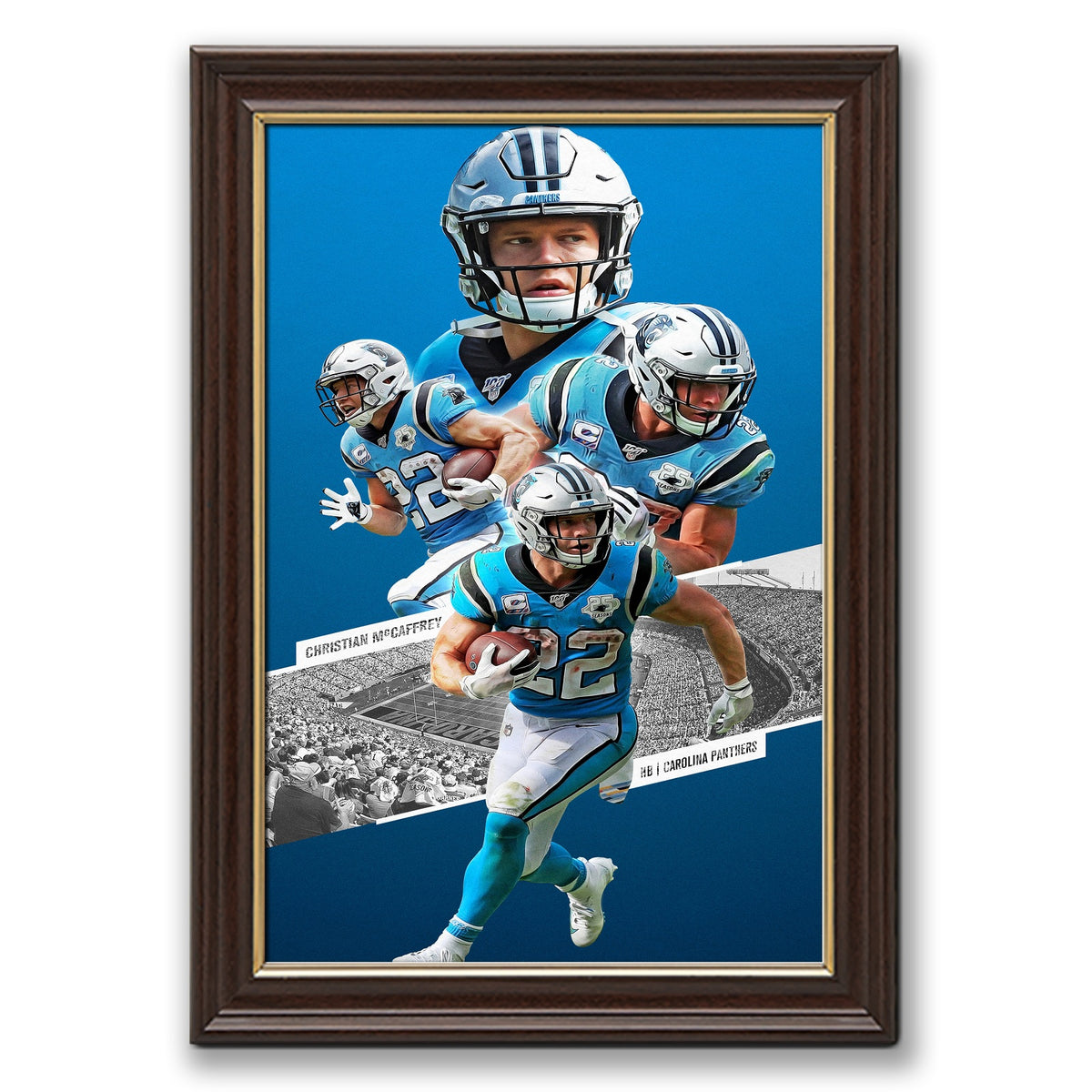Christian McCaffrey Celebrity Sports Art Poster School Dining Room Decoration 0 Canvas Wall Art Poster Decor Gift