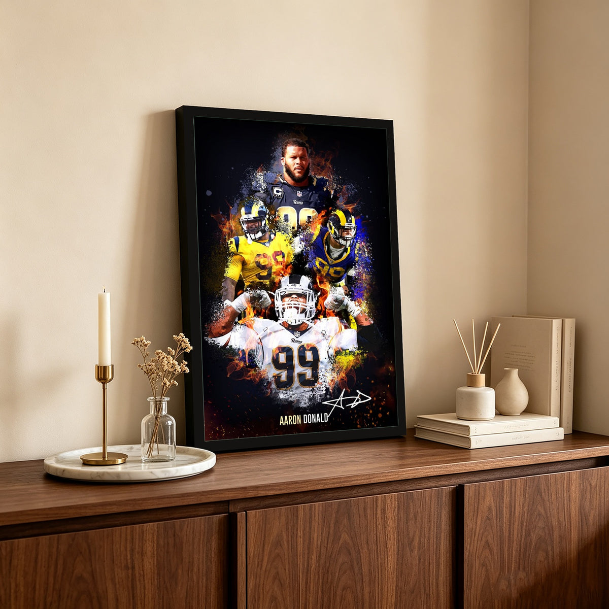 Bobby Wagner Celebrity Sports Art Poster School Dining Room Decoration 2 Canvas Wall Art Poster Decor Gift