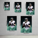 Carson Wentz Celebrity Sports Art Poster School Dining Room Decoration 0 Canvas Wall Art Poster Decor Gift