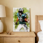 Brian Dawkins Art Poster 1 Canvas Wall Art Poster Decor Gift