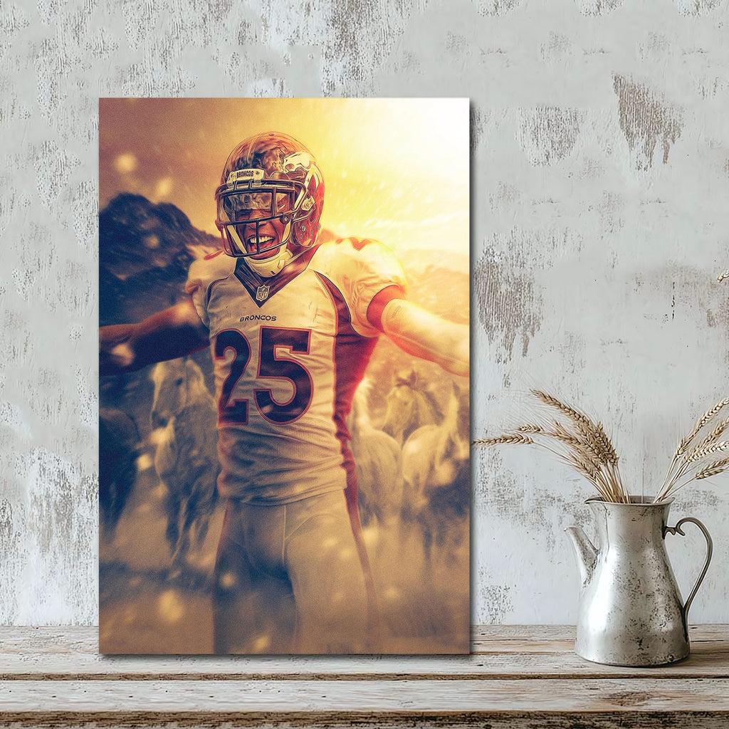 Chris Harris Art Sports Decorative Poster School Dormitory 5 Canvas Wall Art Poster Decor Gift