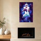 Dak Prescott Sports Celebrity Art Deco Poster 2 Canvas Wall Art Poster Decor Gift