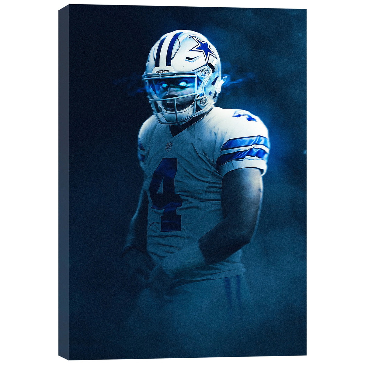 Dak Prescott Art Sports Decorative Poster School Dormitory 2 Canvas Wall Art Poster Decor Gift