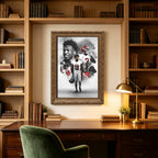 Calvin Ridley Art Sports Decorative Poster School Dormitory 8 Canvas Wall Art Poster Decor Gift