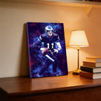 Carson Wentz Sports Celebrity Art Deco Poster 3 Canvas Wall Art Poster Decor Gift