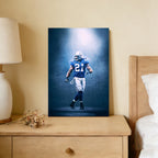 Bob Sanders Art Sports Decorative Poster School Dormitory 7 Canvas Wall Art Poster Decor Gift