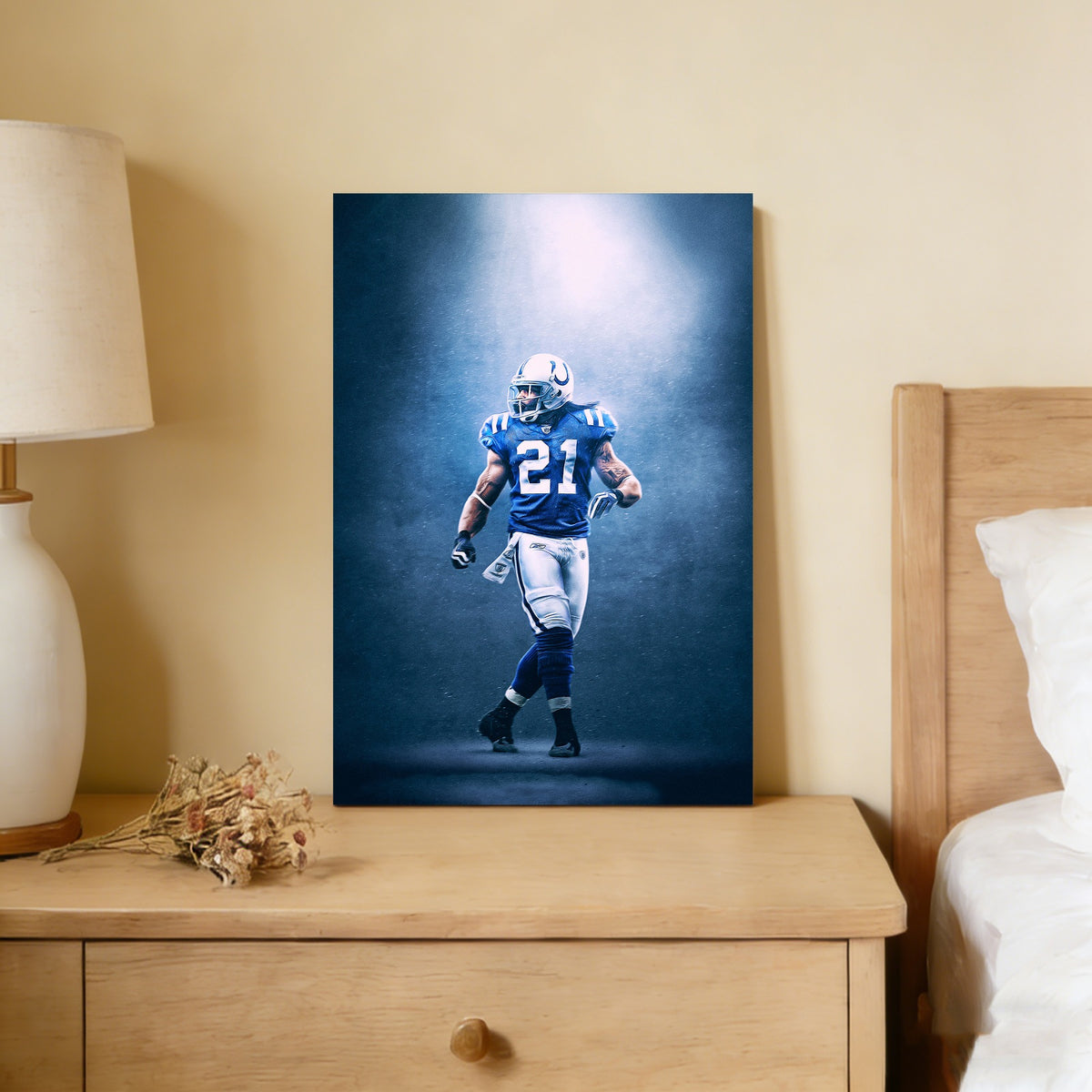 Bob Sanders Art Sports Decorative Poster School Dormitory 7 Canvas Wall Art Poster Decor Gift