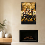 Ben Roethlisberger Art Sports Decorative Poster School Dormitory 0 Canvas Wall Art Poster Decor Gift