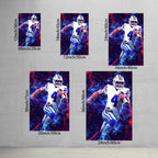 Dak Prescott Sports Celebrity Art Deco Poster 1 Canvas Wall Art Poster Decor Gift